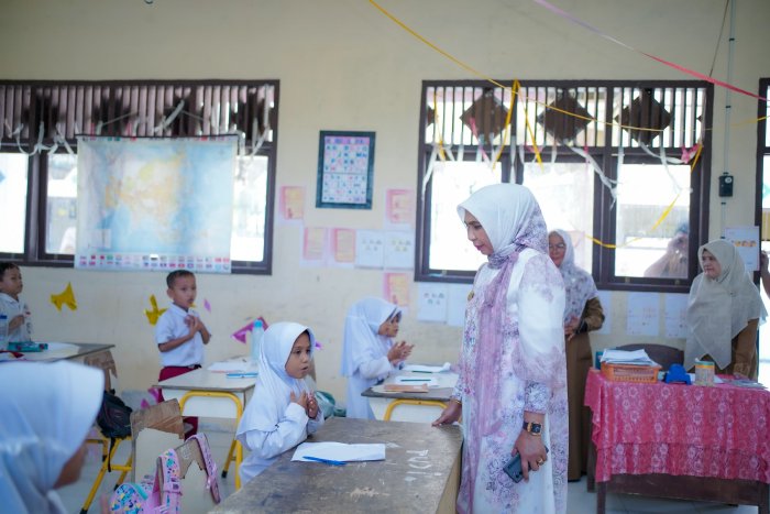 Pj Bupati Nagan Raya Tinjau Kondisi sejumlah Sekolah