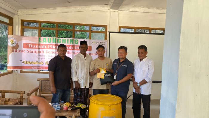 Masyarakat Diajak Sedekah Sampah ke Bank Sampah Generasi Milenial