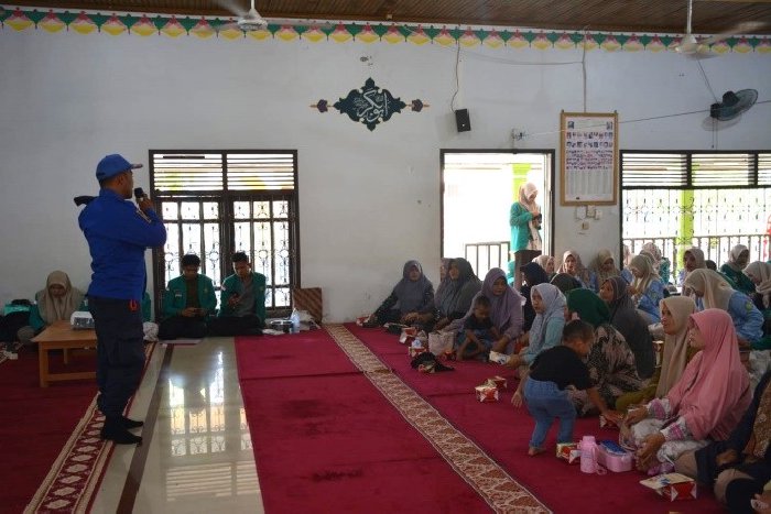 Mahasiswa Keperawatan USK Adakan Edukasi Penanganan Bencana dan Bantuan Hidup Dasar di Desa Blang Krueng