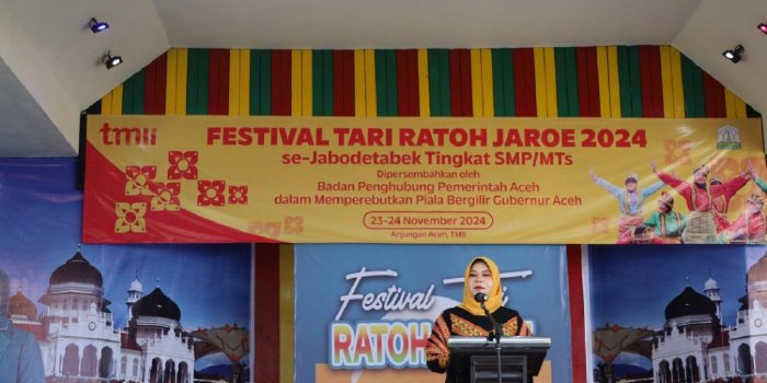 Buka Festival Tari Ratoh Jaroe, Pj Ketua Dekranasda Aceh : Terimakasih Telah Mempromosikan Kebudayaan Aceh