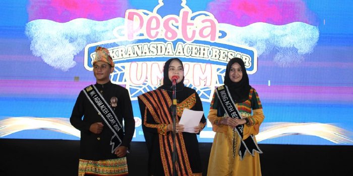 Pj Ketua Dekranasda Safriati Apresiasi Penyelenggaraan Pesta UMKM Aceh Besar