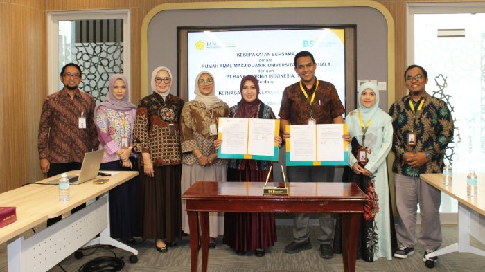 Rumah Amal Masjid Jamik USK dan BSI Perkuat Sinergi untuk Program Sosial Syariah