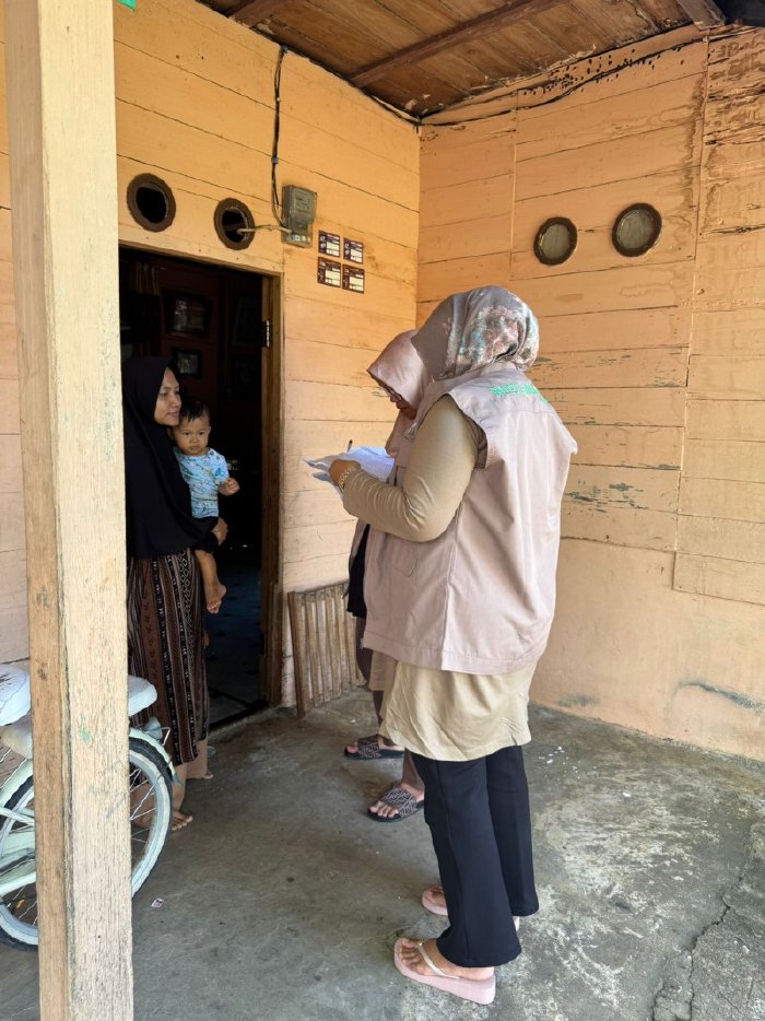 BMA Lakukan Validasi Ulang Calon Penerima Bantuan Stunting dan Verifikasi Pasien Kronis di Aceh Selatan